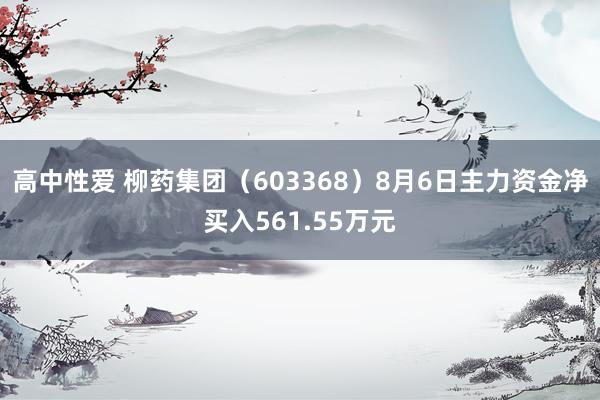 高中性爱 柳药集团（603368）8月6日主力资金净买入561.55万元