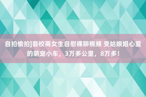 自拍偷拍]藝校兩女生自慰裸聊視頻 受姑娘姐心爱的萌宠小车，3万多公里，8万多！