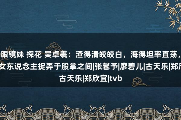 眼镜妹 探花 吴卓羲：渣得清皎皎白，海得坦率直荡，把16个女东说念主捉弄于股掌之间|张馨予|廖碧儿|古天乐|郑欣宜|tvb